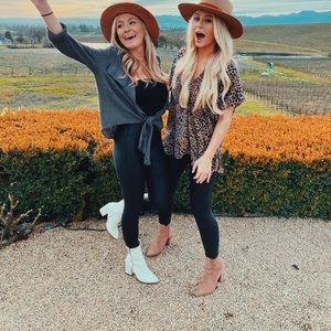 White Steve Madden booties